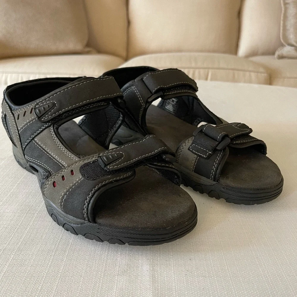 Coleman Excursion Series Men’s Black And Gray Sandals